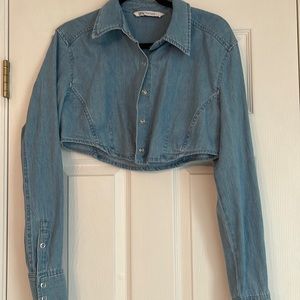 Zara Cropped Denim